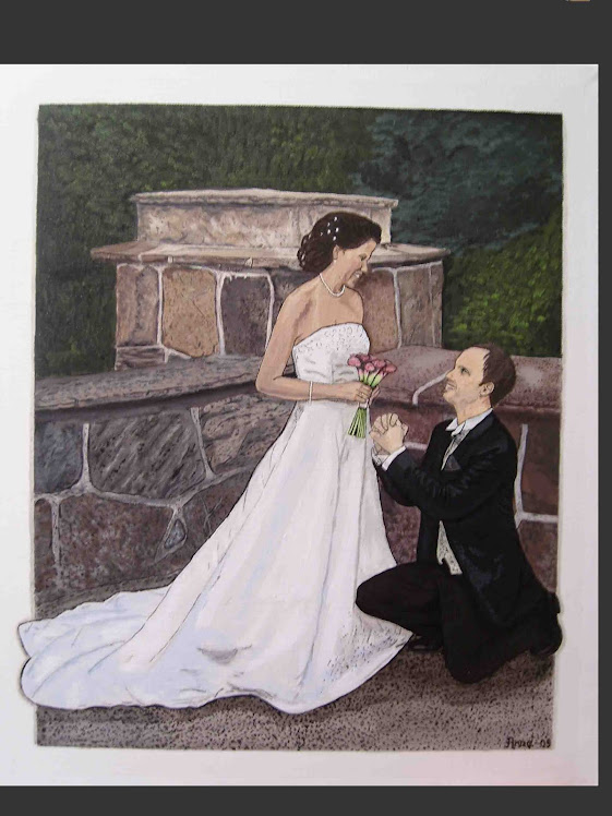 Bröllopsporträtt - klart