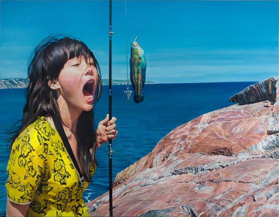 diego gravinese pinturas hiper realistas surreais