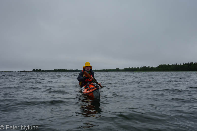 Yeti rides Aquarius Sea Lion kayak review