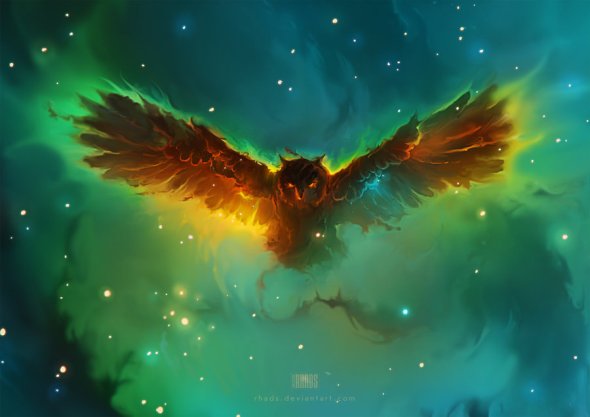 As surreais ilustrações nas nuvens de Artem Cheboha a.k.a. Rhads Artem Cheboha rhads deviantart ilustrações paisagens surreais fantasia céu nuvens baleias voando