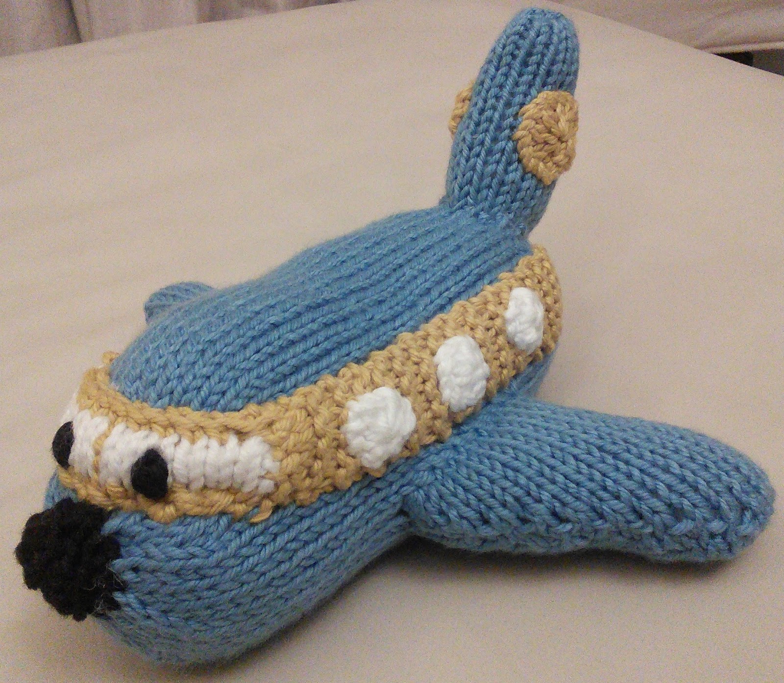 ccraftcorner Knitted Plane