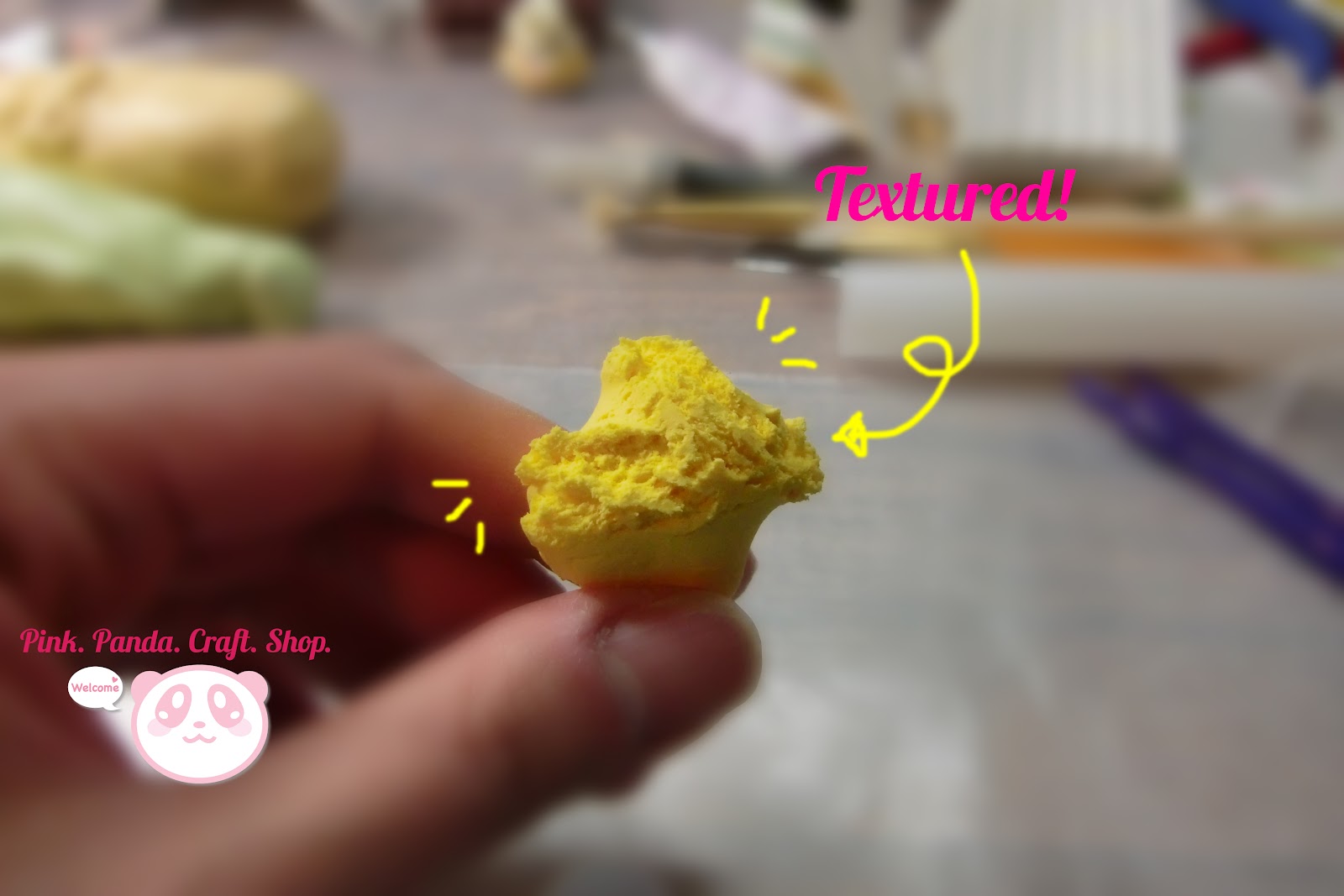 How to make polymer clay icecream scoop