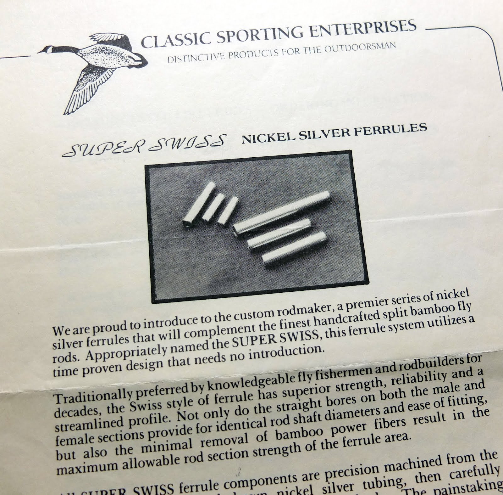 Classic sporting enterprises catalog