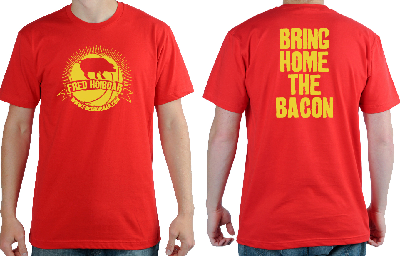 Bacon Wave Gallery Bacon Tshirt