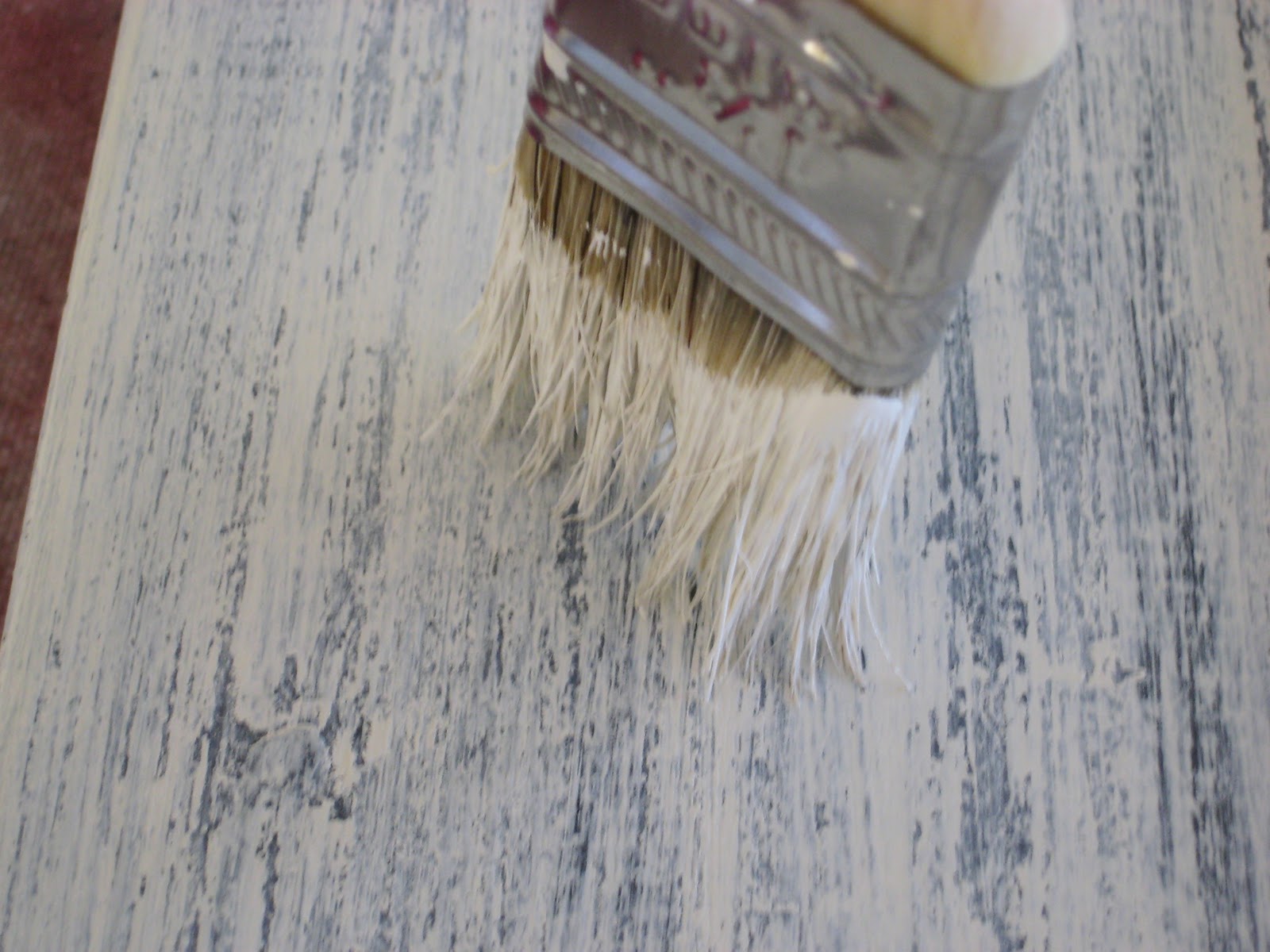 Happy At Home Painting Technique Scraping