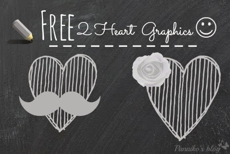 Free 2 hearts graphics - Ingyenes 2 szív grafikus