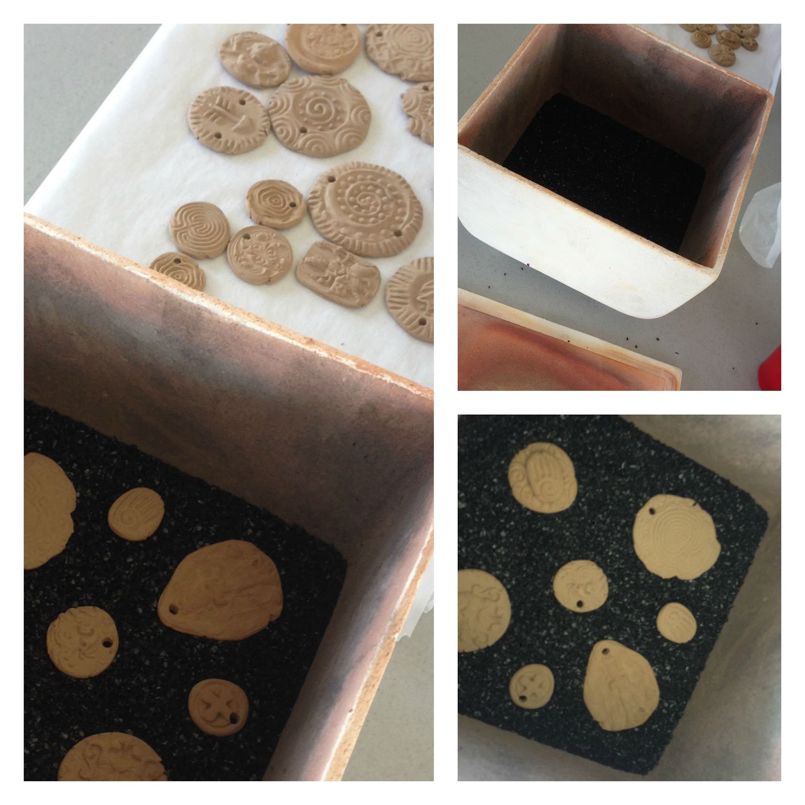 Art Jewelry Elements Bronze clay. In the beginning...