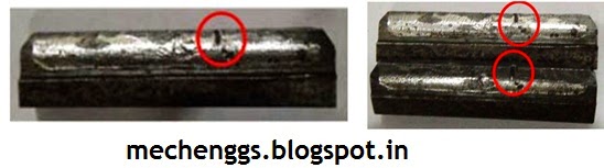 Pits on gear teeth. Pits on gear teeth.