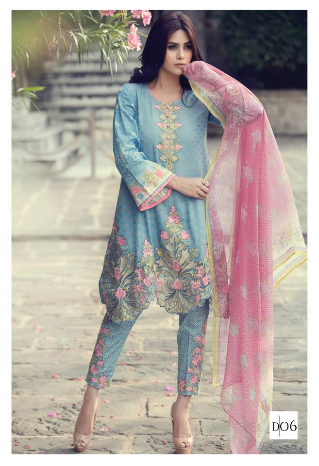 Ladies maria kurta 2015 b designs Maria B