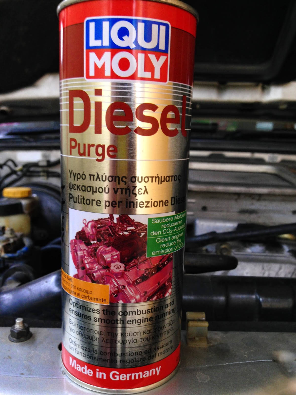 Reveries of an Undergraduate Liqui Moly Diesel Purge Howto & Review