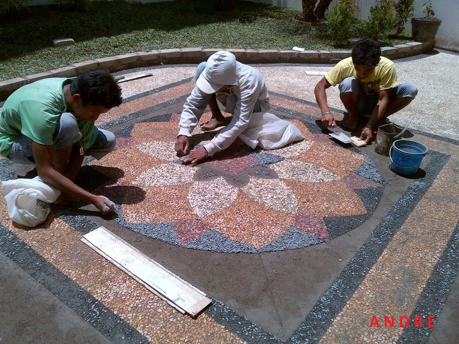 Lestari Alam Indah Makassar Carport Batu Sikat