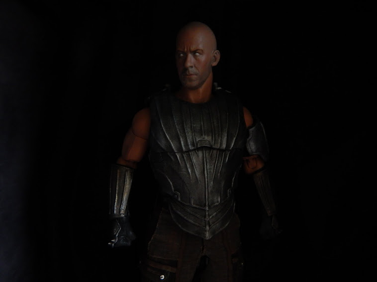 1:6 Custom Riddick in Necro Armour