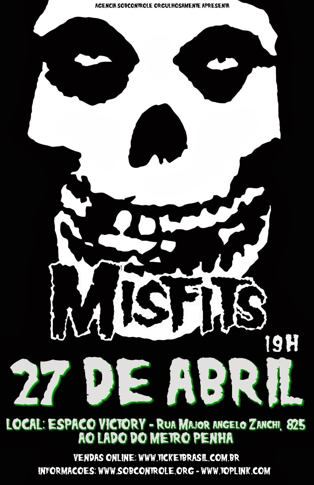 Misfits em São Paulo