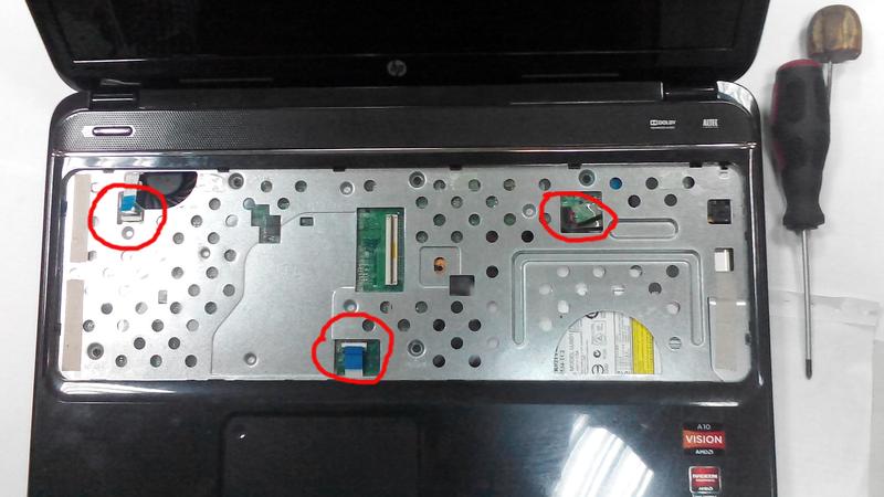 Разборка Ноутбук Hp Pavilion G6 Rt3290