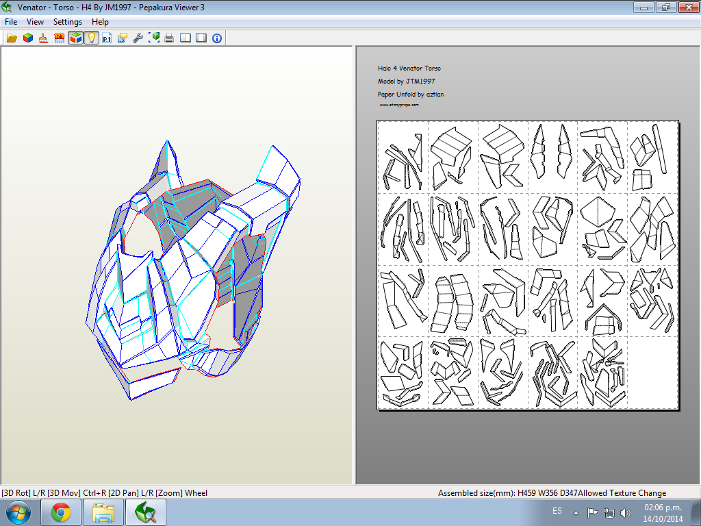 halo 4 pepakura files halo 4 pepakura files