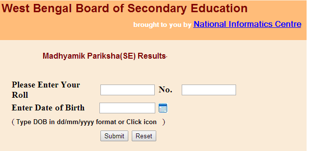 wbresults.nic.in class 10th Result 2015 wbresults.nic.in class 10th Result 2015