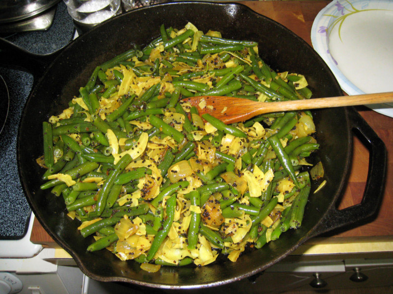 Indian Coconut Green Beans