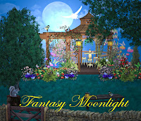 Fantasy Moonlight Fantasy Moonlight digital fantasy backgrounds