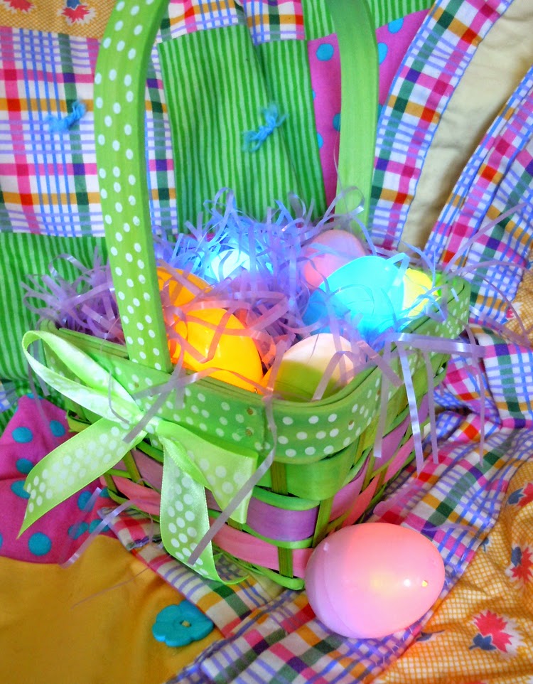 Candle Impressions Flameless Candle Blog Glowing Egg Easter Basket