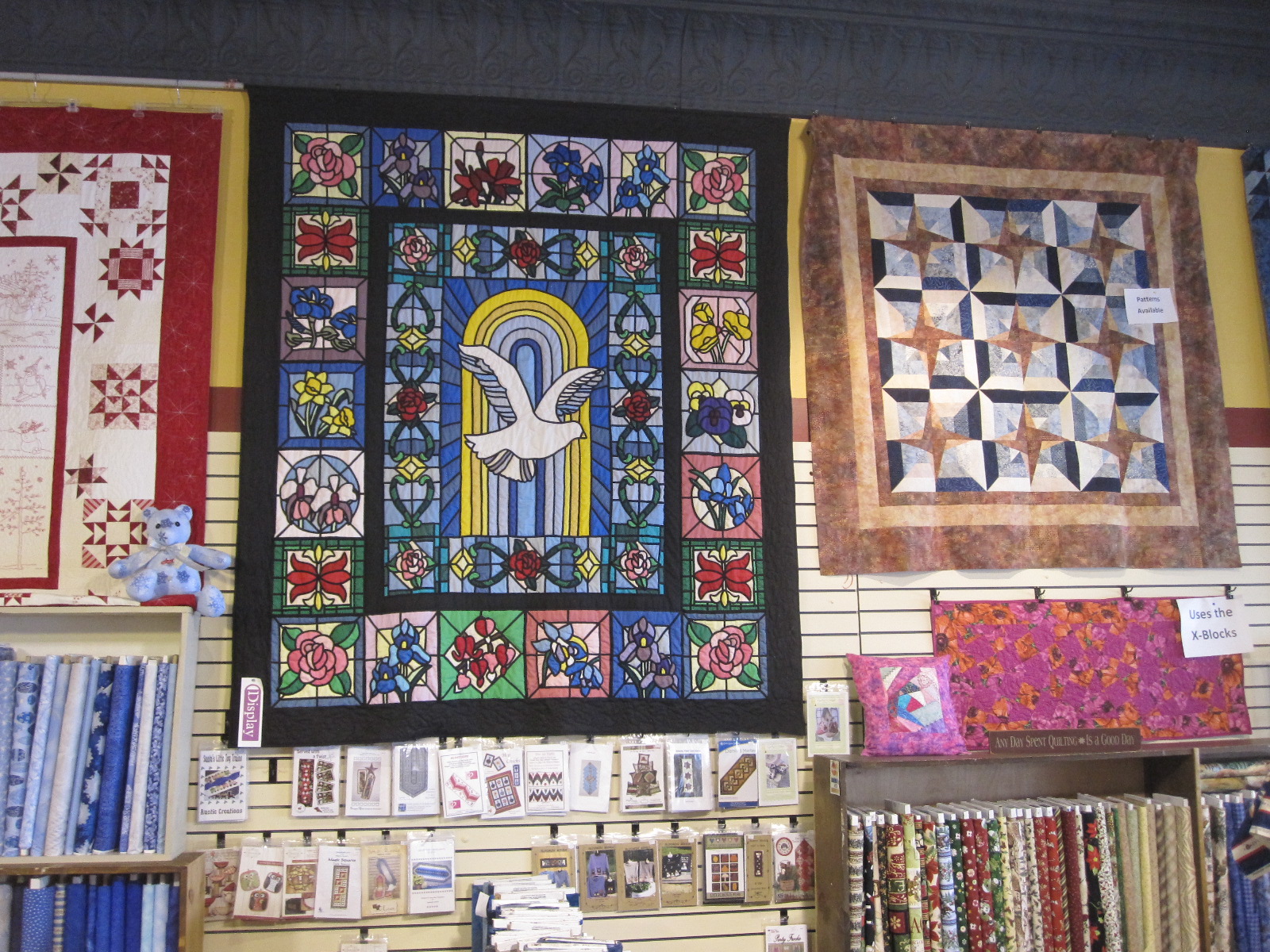 Paula Reid Machine Quilter The Quilters Cottage Kearney NE (Part 1)