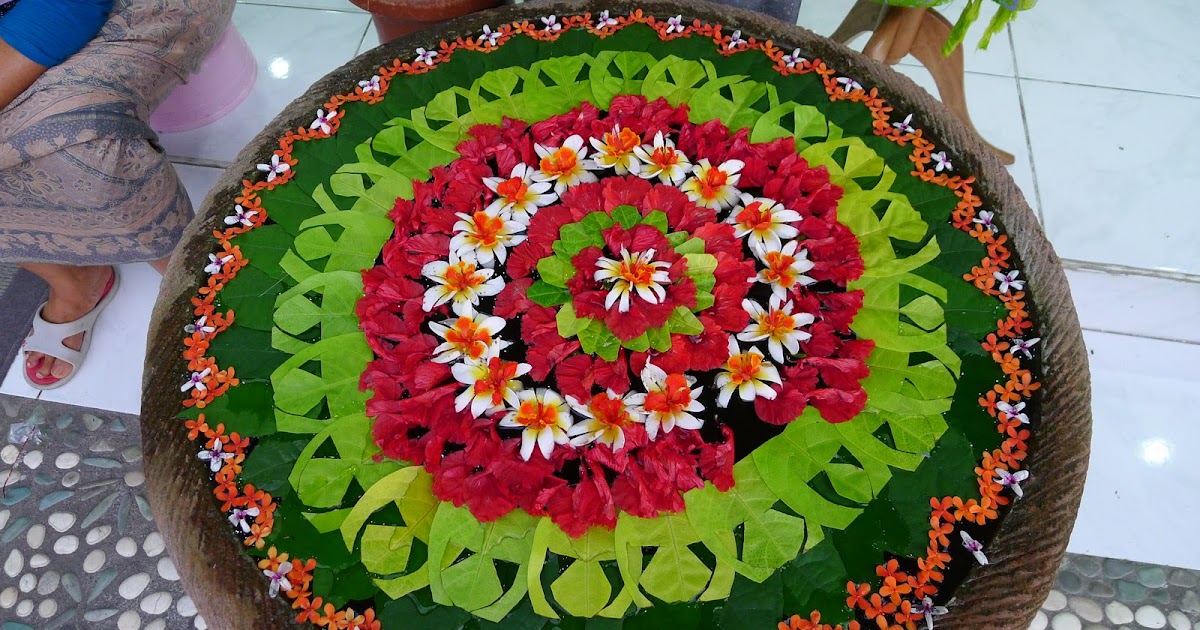 adventures in sustainability: Floral Mandala, Ubud, Bali, Indonesia