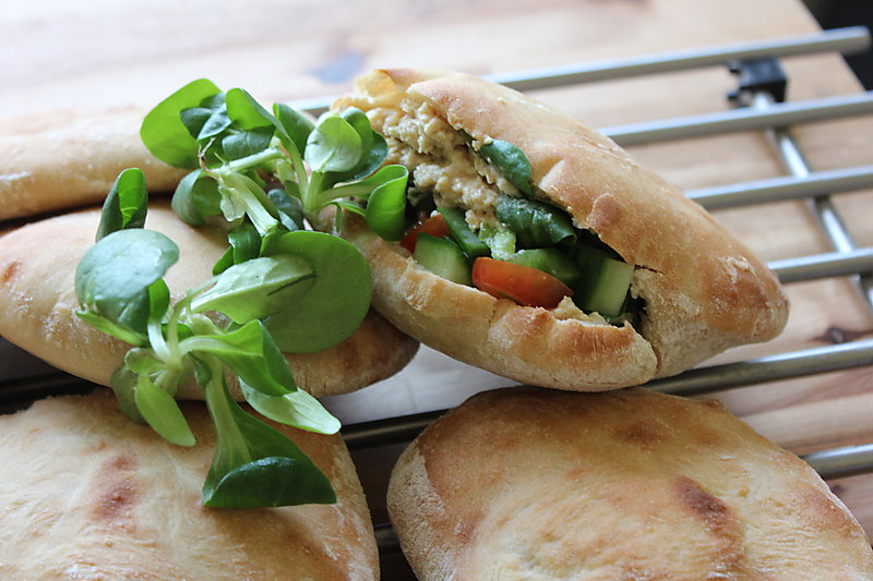 .Yeast or no Yeast Pita bread