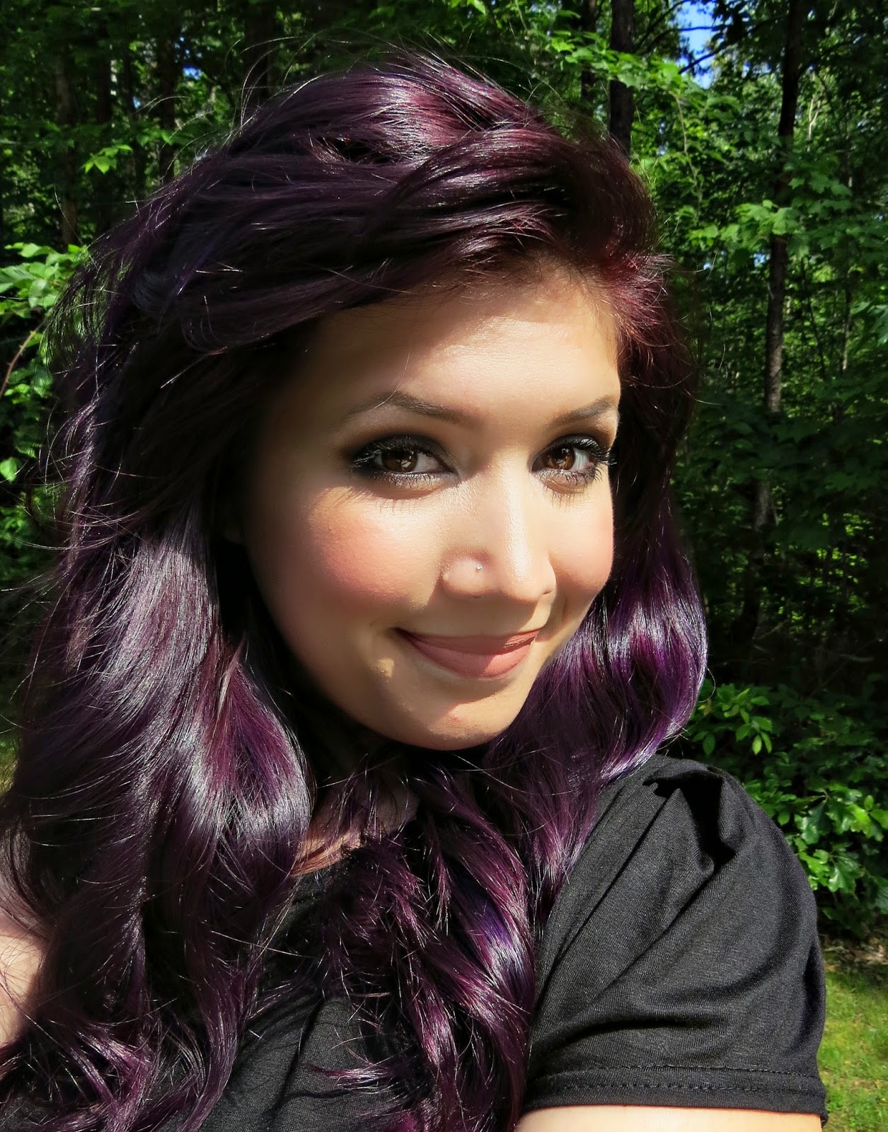 The Eagals Nest: How To Dye Your Hair Purple