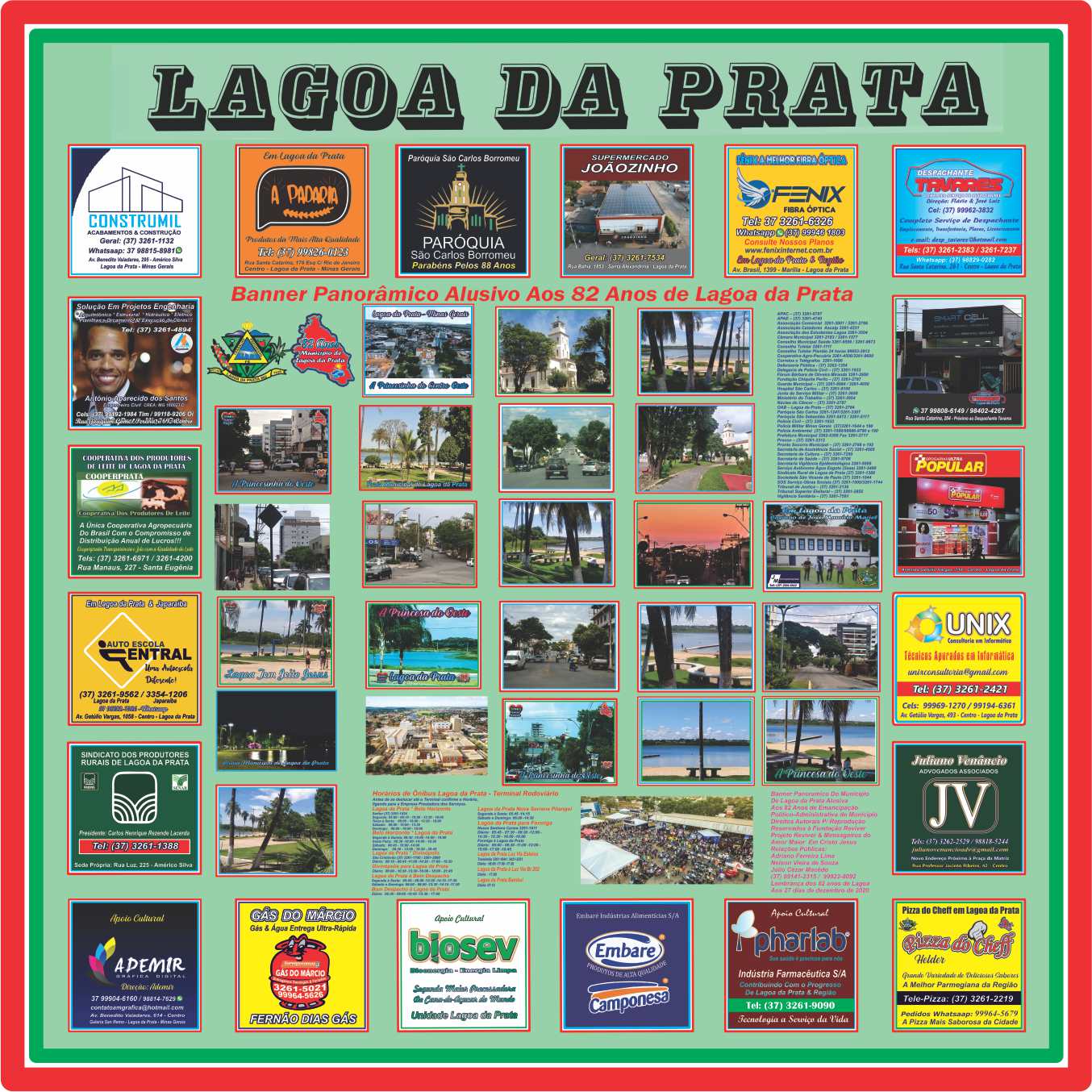 Banner Panorâmico de Lagoa da Prata