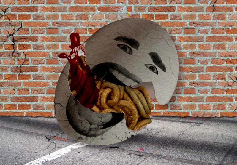 Humpty dumpty is already broken The Walking Paradox