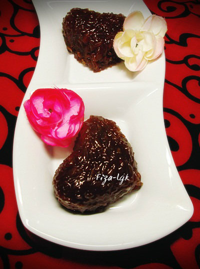 Pulut Kacau Fizas Cooking