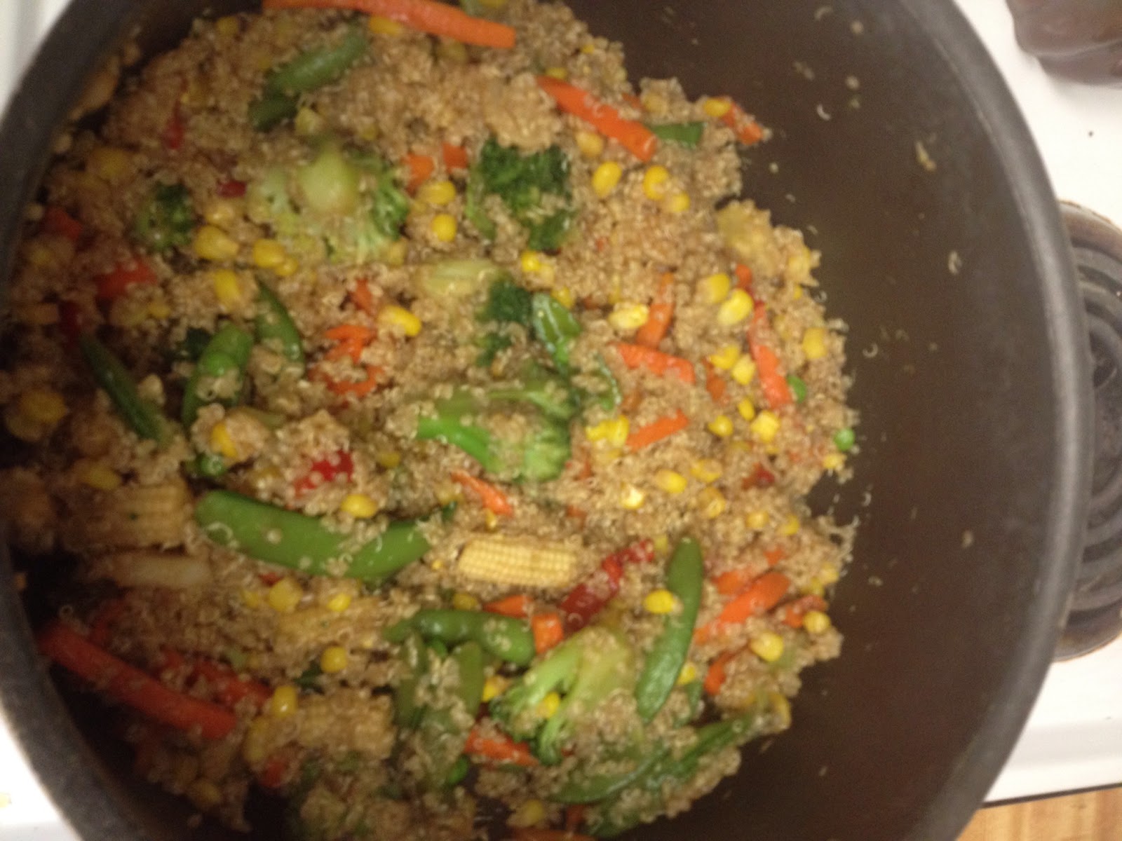 I'll Make That Easy Quinoa StirFry