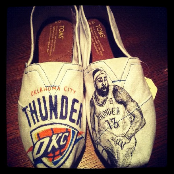 harden custom shoes