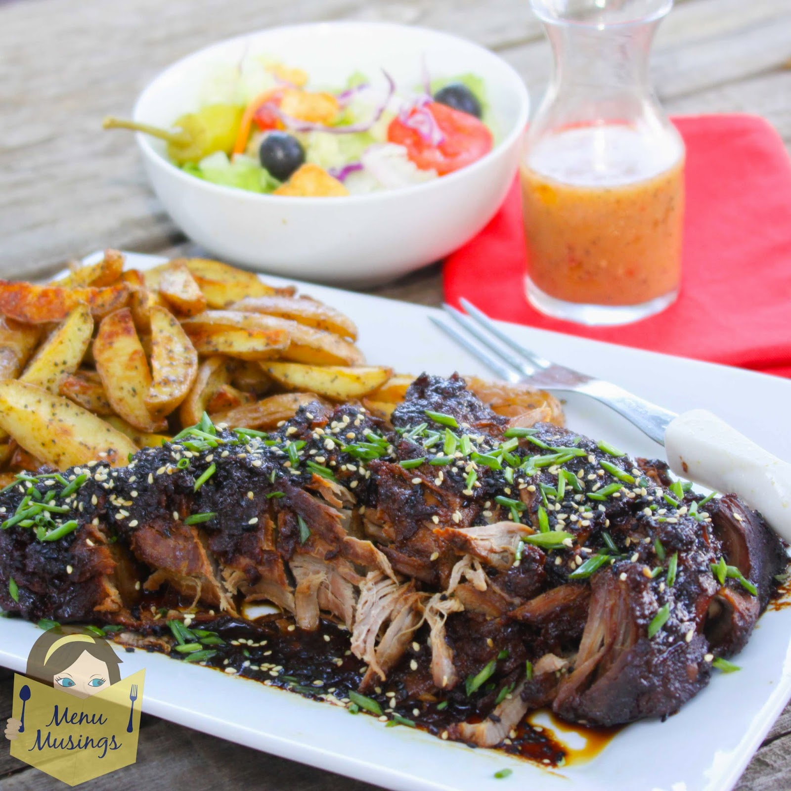 Menu Musings of a Modern American Mom Asian Apricot Glazed Crock Pot