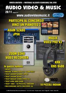 Audio Video & Music 28 - Maggio 2011 | TRUE PDF | Mensile | Professionisti | Audio Recording | Software | Hardware