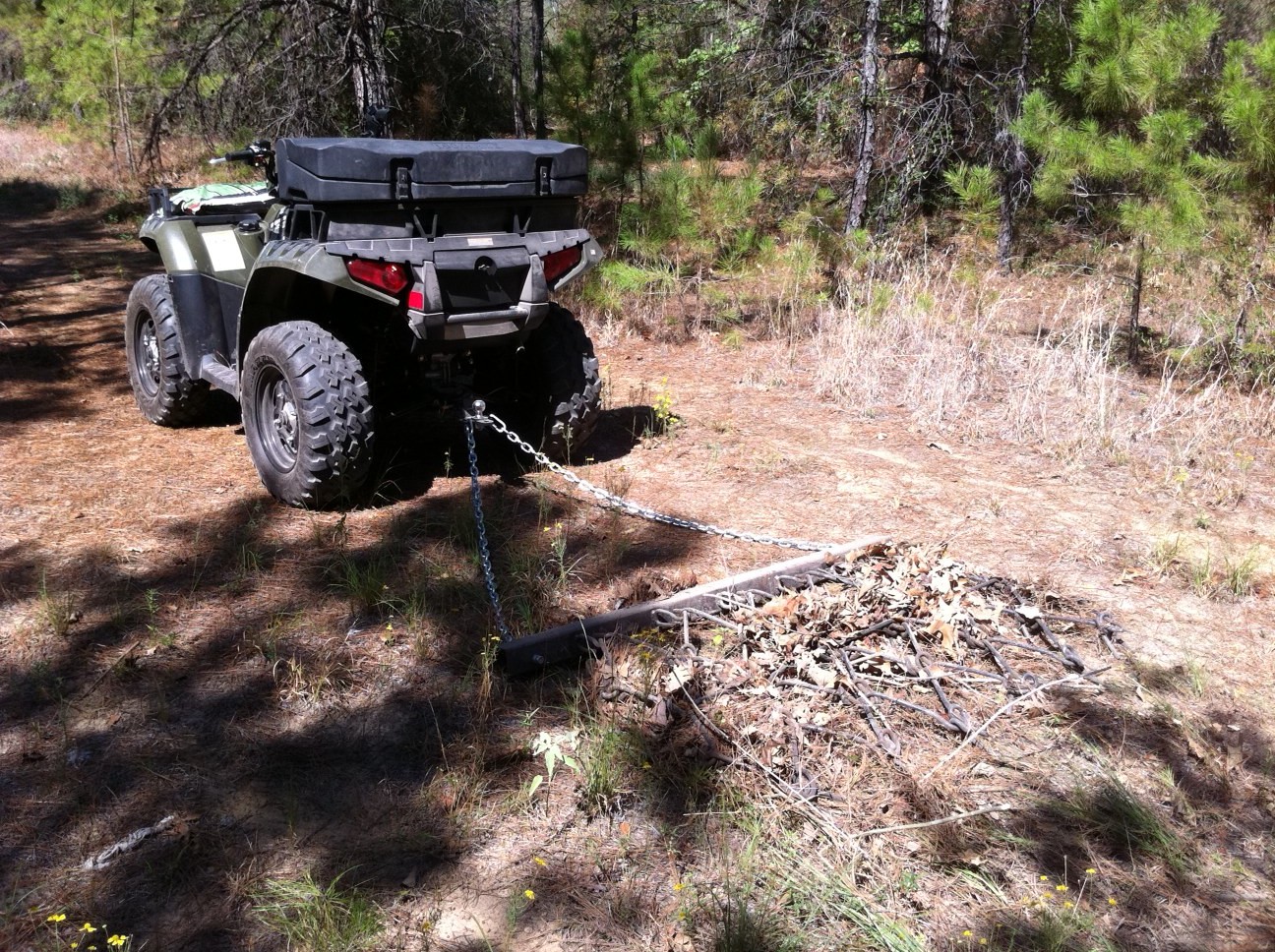 Homemade Food Plot Drag Homemade Ftempo