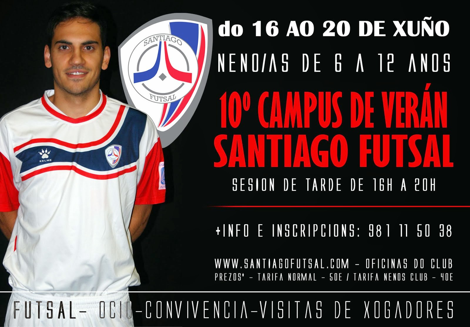 10º Campus de verano Santiago Futsal