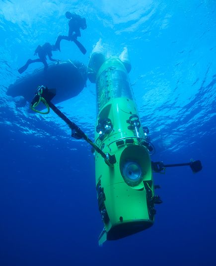 James Cameron took Deepsea Challenger to the literal littoral