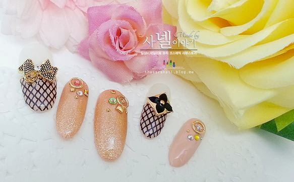 sara nail korean cute art