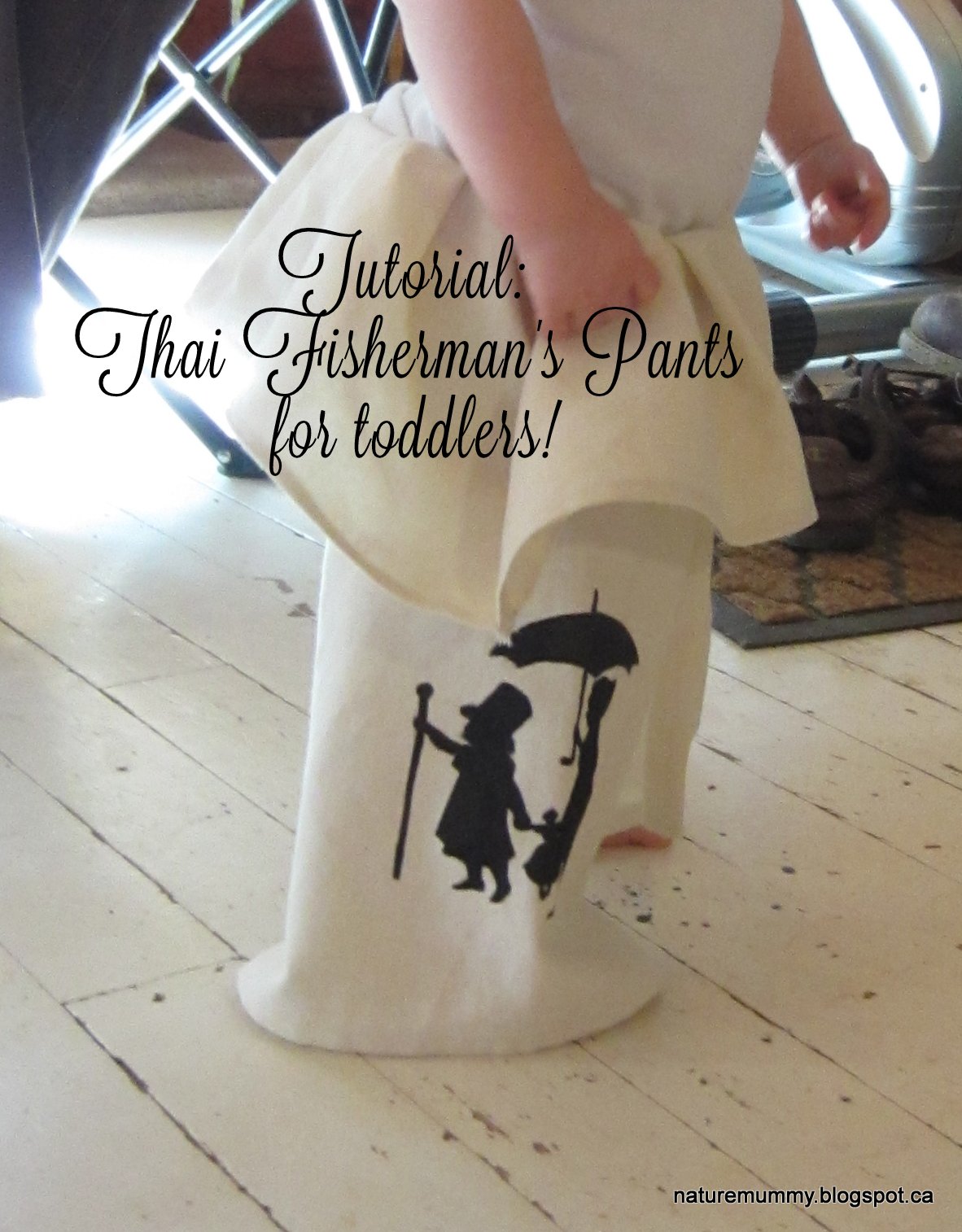 Motherhood my latest adventure DIY toddler Fisherman's Pants