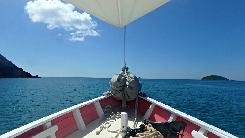 Sailing around St Vincent and The Grenadines