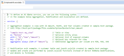 Expose Attribute Views as XS OData Service in HANA Expose Attribute Views as XS OData Service in HANA