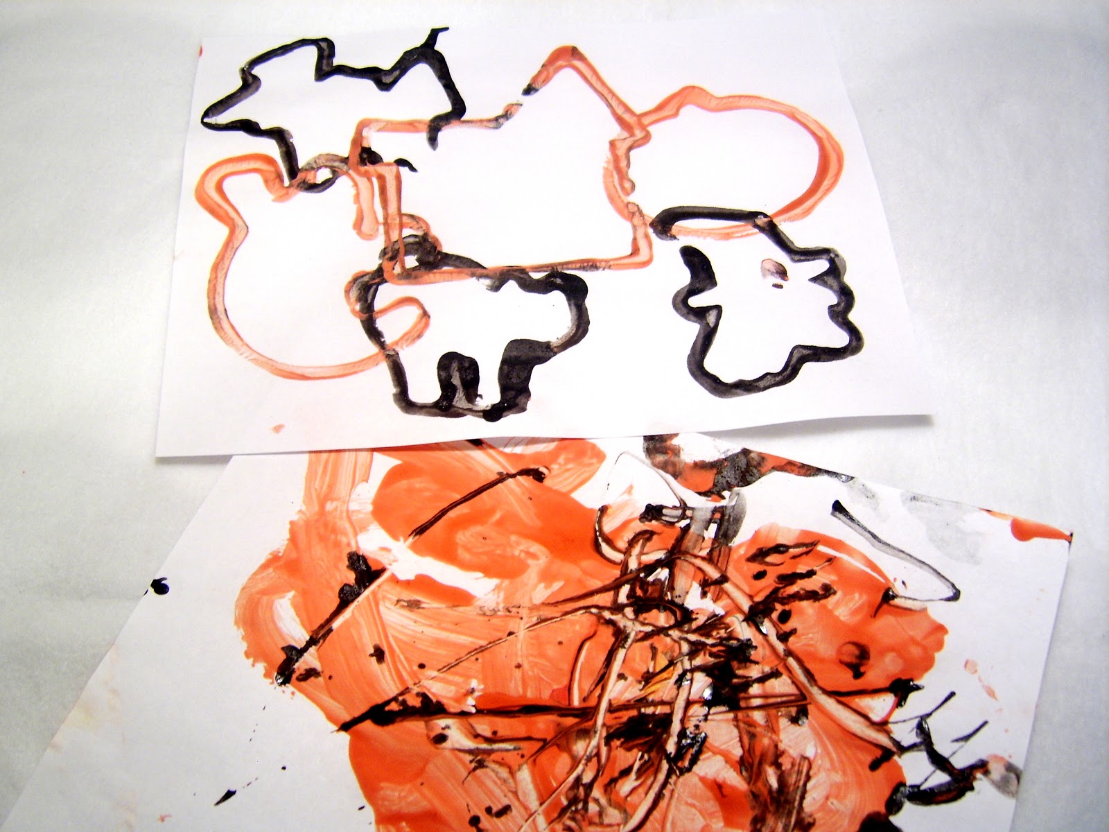 Little Family Fun: Halloween Paintings