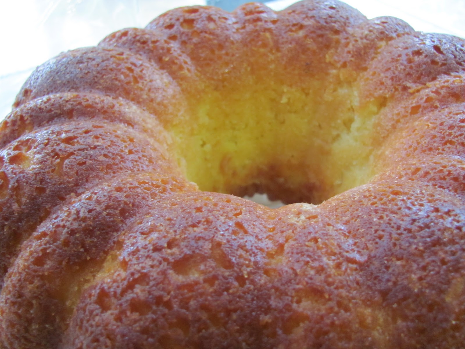 Running Upward Almond Cream Cheese Pound Cake