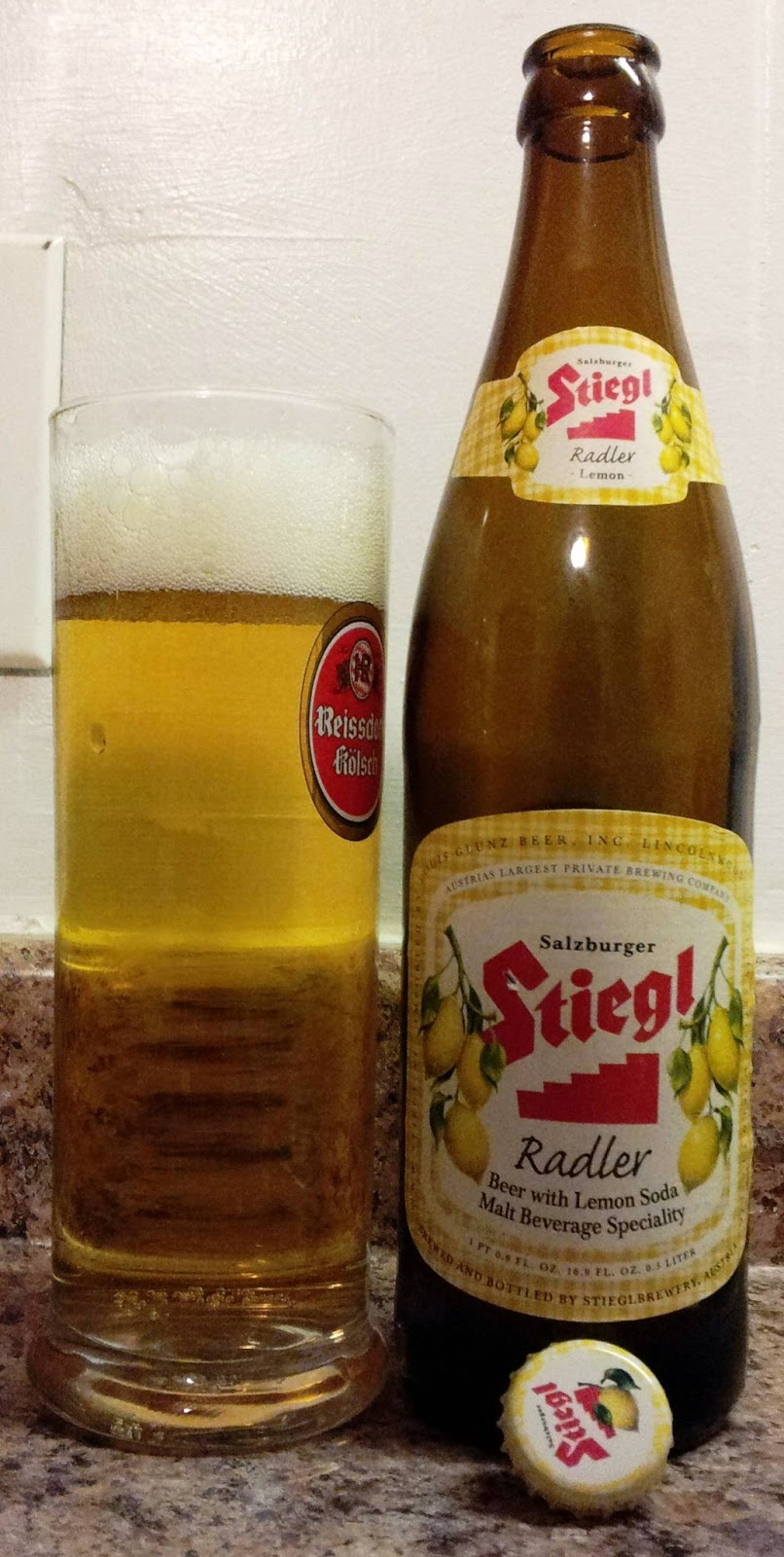 Not Another Beer Review Stiegl Radler Zitrone