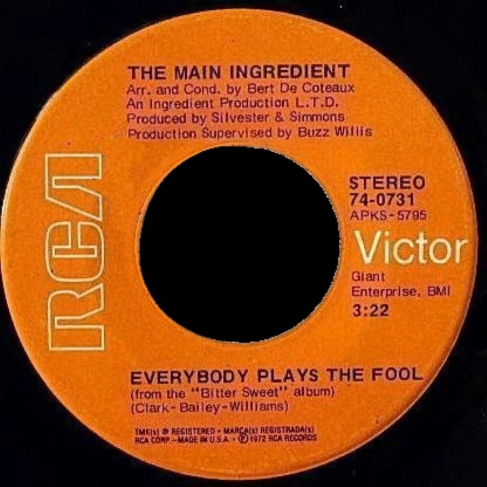 99.7 Soul Rola Radio Everybody Plays The Fool [1972]