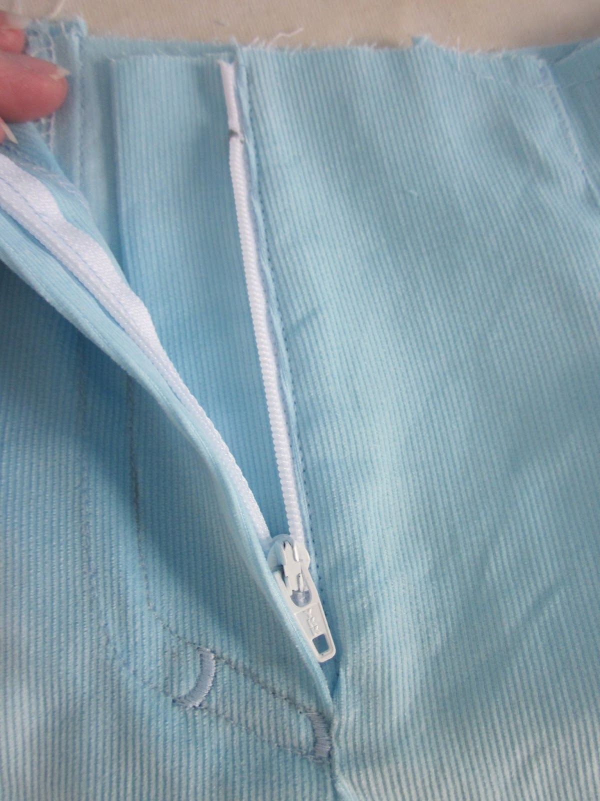 SunnySewing How to Sew a Zipper Fly