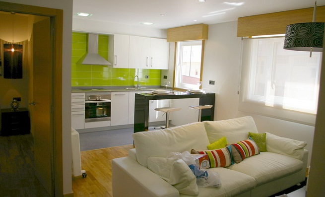 Home Decorating Ideas: Integrated kitchen and living room Home Decorating Ideas: Integrated kitchen and living room
