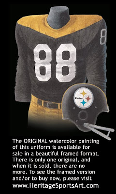 Pittsburgh Steelers 1967 uniform