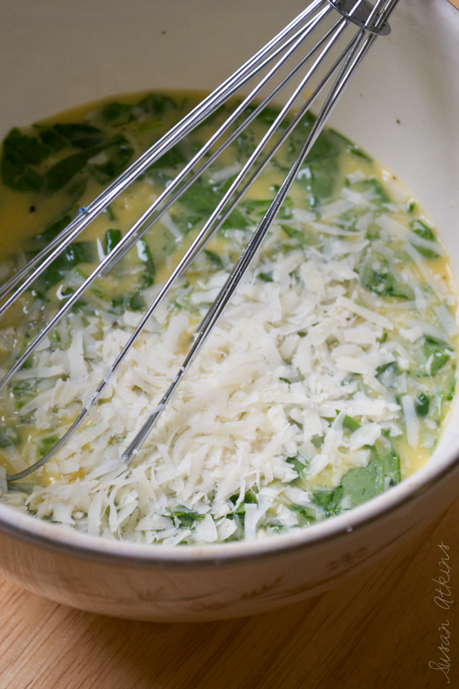 Suze Trades Breakfast Frittata {CastIron Skillet Style}