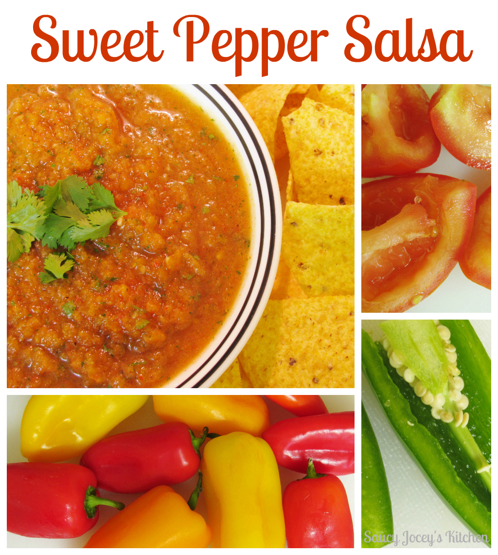 Saucy Jocey's Kitchen Sweet Pepper Salsa